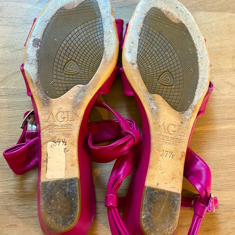 AGL Soft Leather Sandals - Picture 3 of 4
